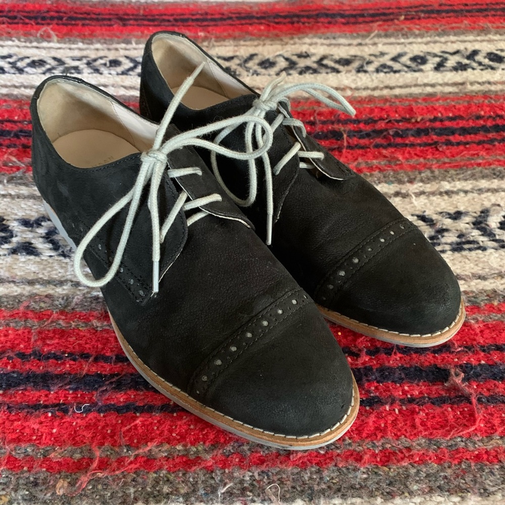 Cole Haan Gramercy Oxford Black Nubuck